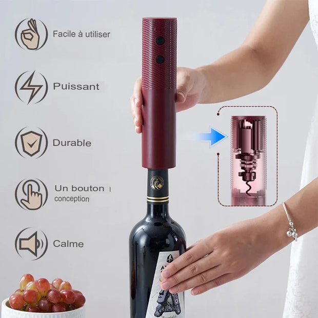 OUVRE-BOUTEILLE VIN  ÉLECTRIQUE ®