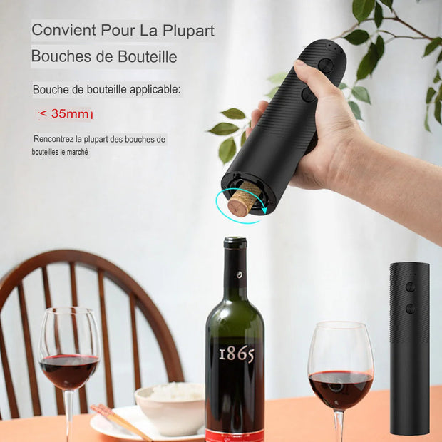 OUVRE-BOUTEILLE VIN  ÉLECTRIQUE ®